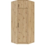 SMART Szafa narożna 4 dąb artisan 95x95 , nadstawka
